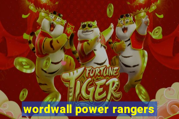 wordwall power rangers